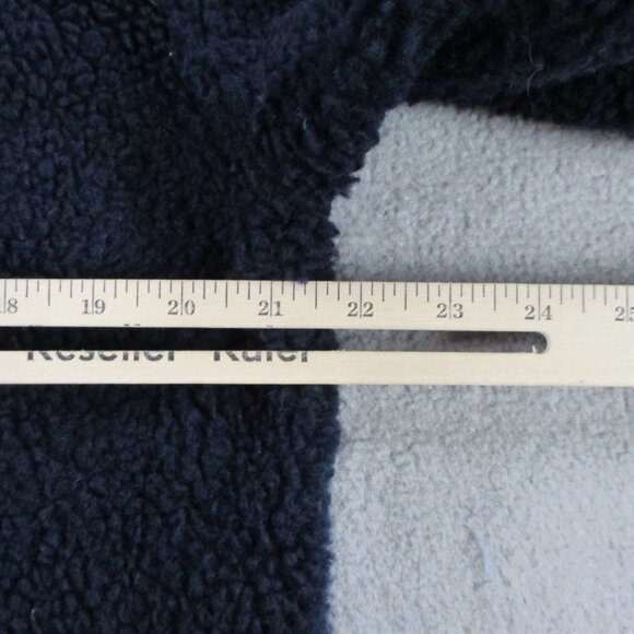 Canada Goose Kelowna Fleece Jacket Mens Medium Navy Blue Sherpa Pile NWOT Coat - Picture 11 of 13